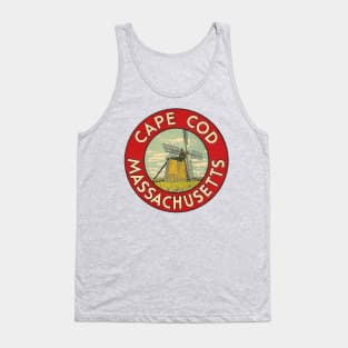 Cape Cod Massachusetts Vintage Tank Top